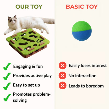 PurrSanctuary™ Cat Puzzle Maze